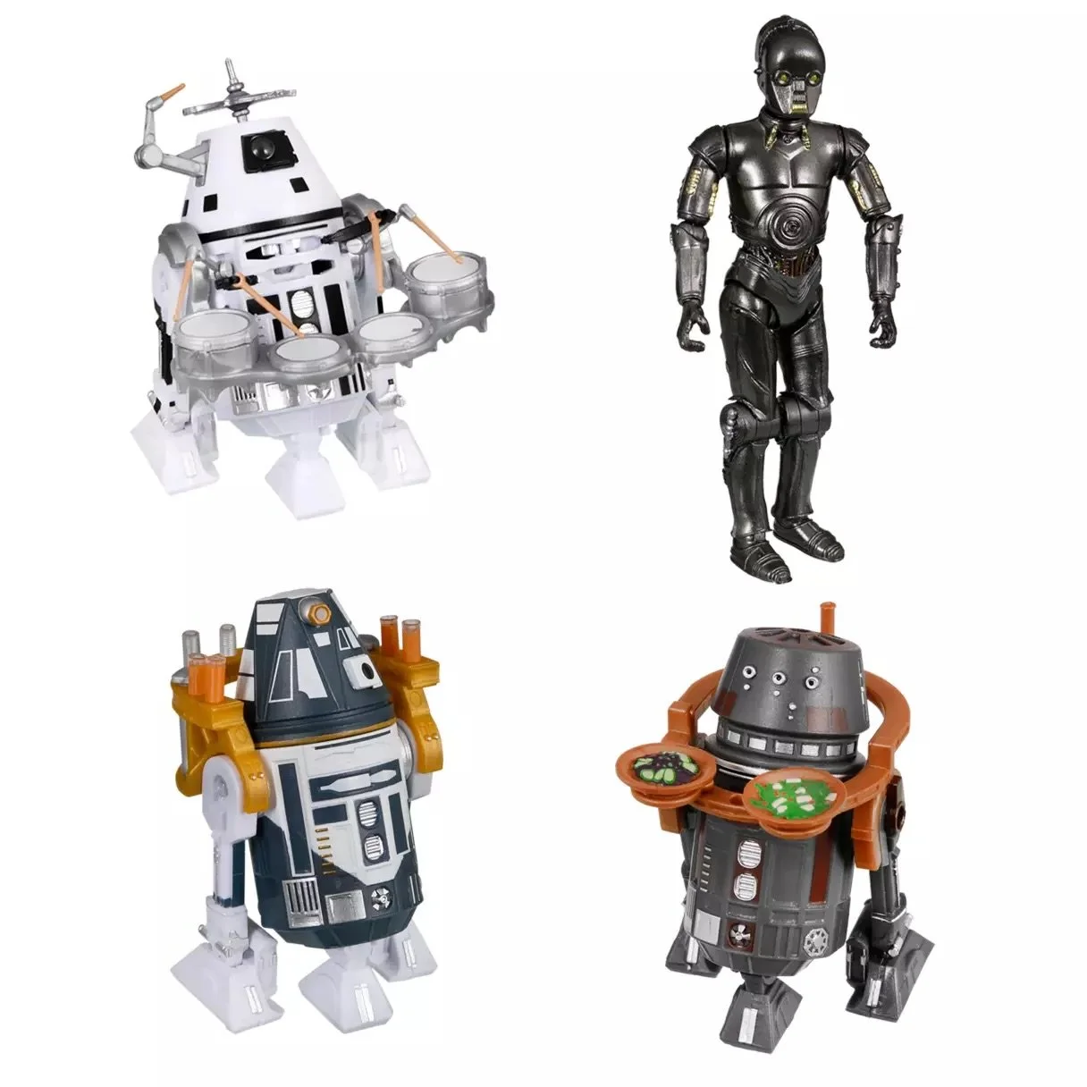 Star Wars The Book of Boba Fett Droid Factory Figure Set on